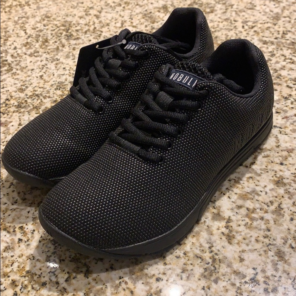 NOBULL Women’s Black Superfabric Trainers 7.5